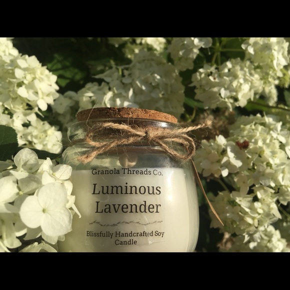 granola threads co Other - Real lavender plant infused, made with soy wax and essential oils.